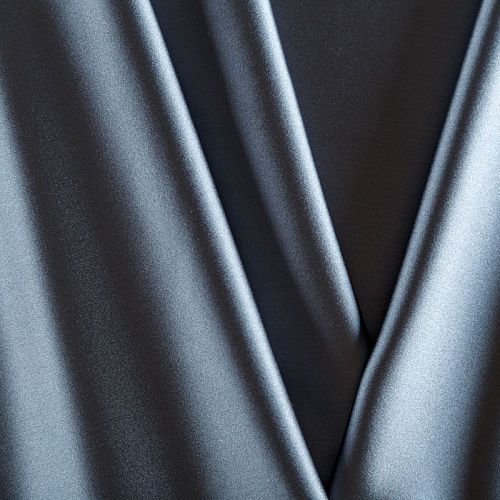 Сатин стрейч 001-07055 антрацит однотонный