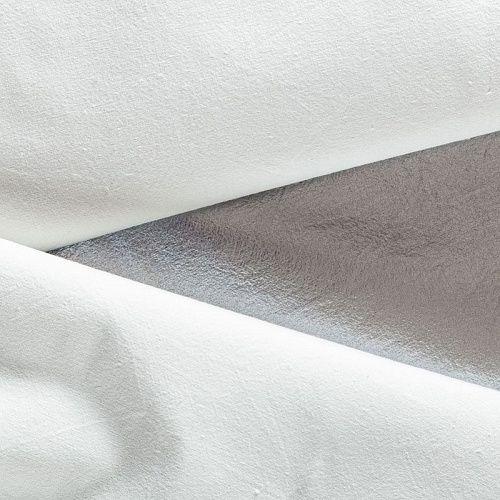 Экокожа К26-532 черненое серебро однотонный