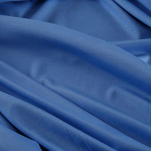 Джерси 014-18968 насыщенный голубой однотонный