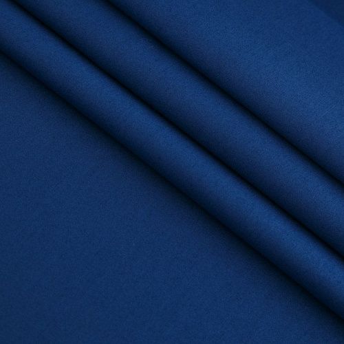 Поплин 063-16406 синий однотонный