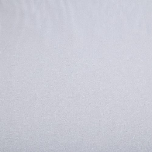 Ткань рубашечная стрейч 049-20102 белый однотонный