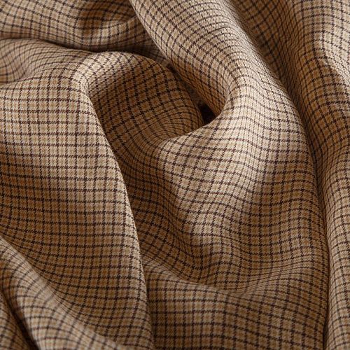 Лен натуральный Gucci 035-16291 бежевый принтованный