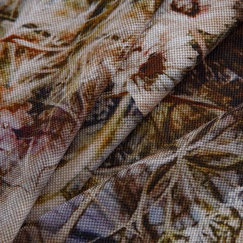 Трикотаж пике Dior 056-16339 серый принтованный