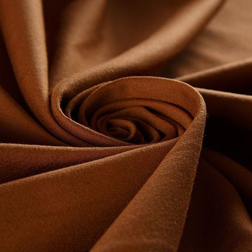 Джерси 014-15228 желто-коричневый однотонный